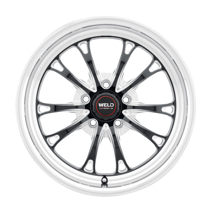 Weld S157 17X10 Belmont Drag 5X115 ET30 BS6.70 Gloss Black MIL Dia 78.1 S15770071P30