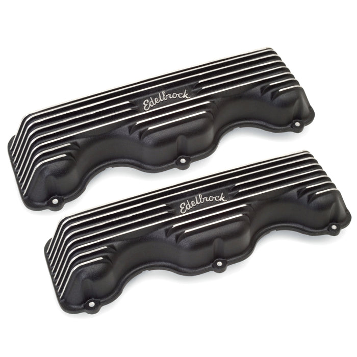 Edelbrock Valve Cover Classic Series Chevrolet W 348/409 CI V8 Black 41403