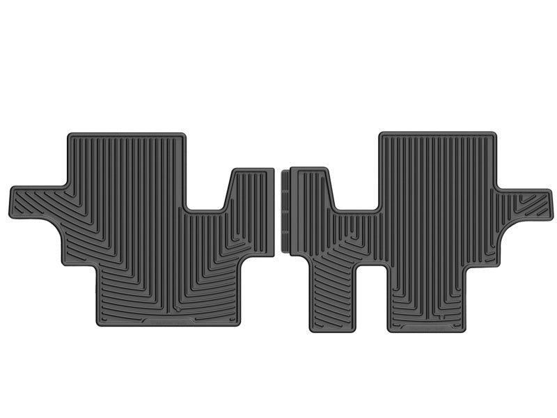 WeatherTech 2014-2015 Mercedes-Benz S-Class Rear Rubber Mats Black W354