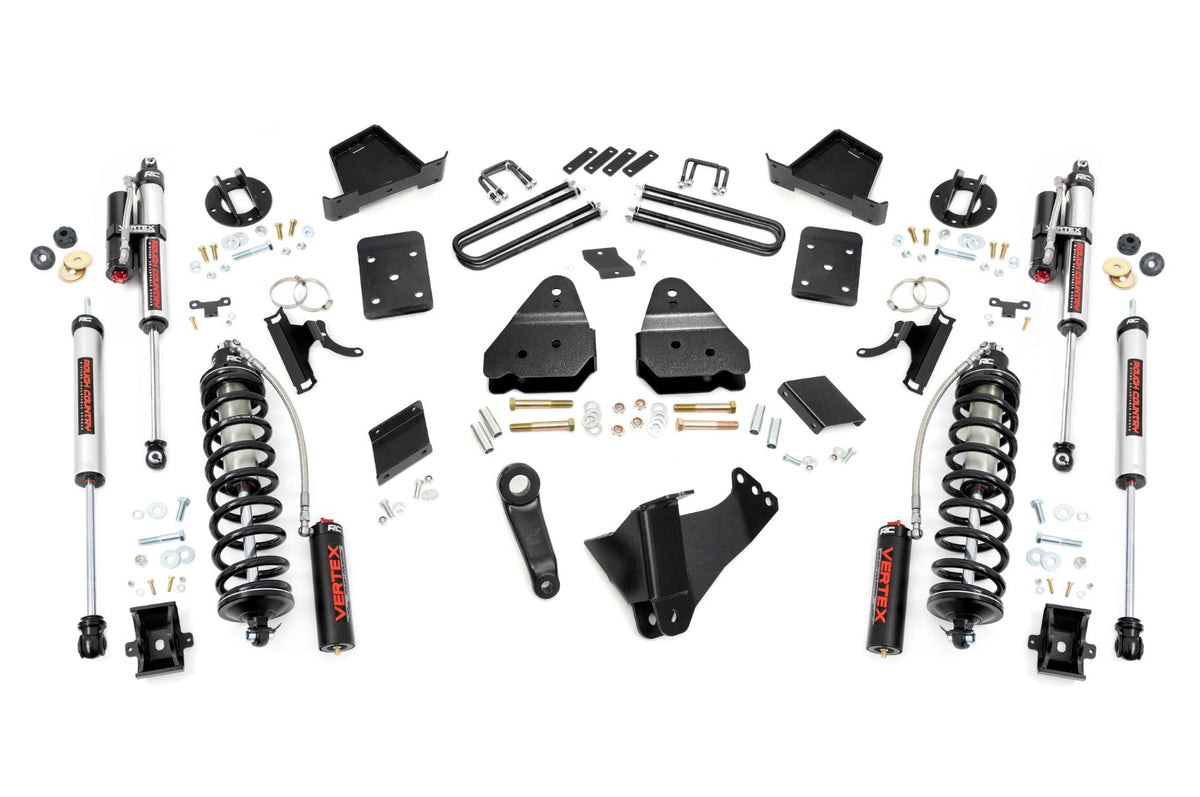 Rough Country 6 Inch Lift Kit Gas Ovld C/O Vertex Fits Ford F-250 Super Duty (15-16) 54959