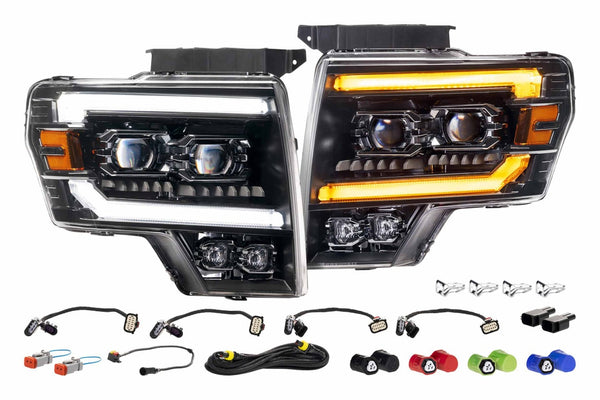 Morimoto 10-14 Ford SVT Raptor XB Evo LED Headlights
