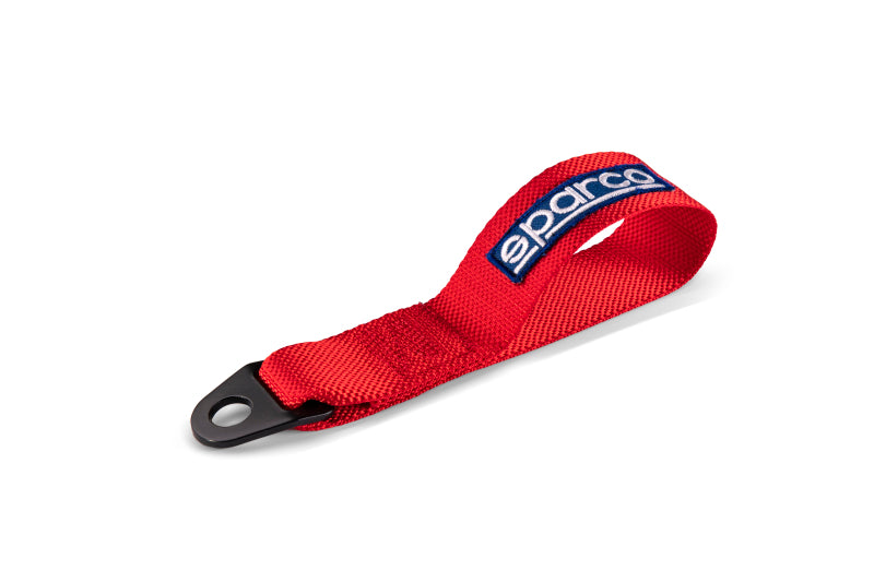 Sparco  Tow Strap, Fia Red
