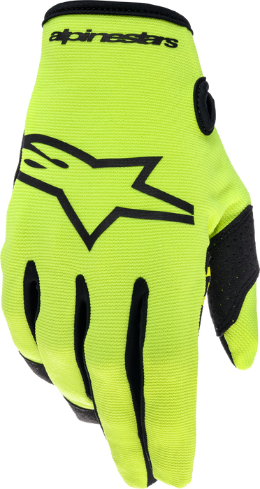 Alpinestars Radar Gloves Yellow Fluo/Black Xl 3561823-551-XS