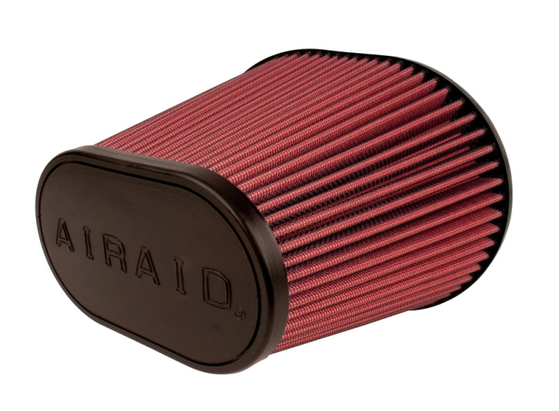 Airaid Universal Clamp-On Air Filter: Oval Tapered; 6 In (152 Mm) Flange Id;