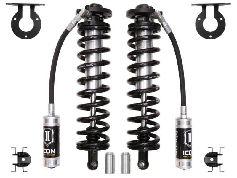 Icon 2005-Up Ford Super Duty 4Wd 4"Lift 2.5 Vs Remote Reservoir Bolt In Co Conversion Kit 61721