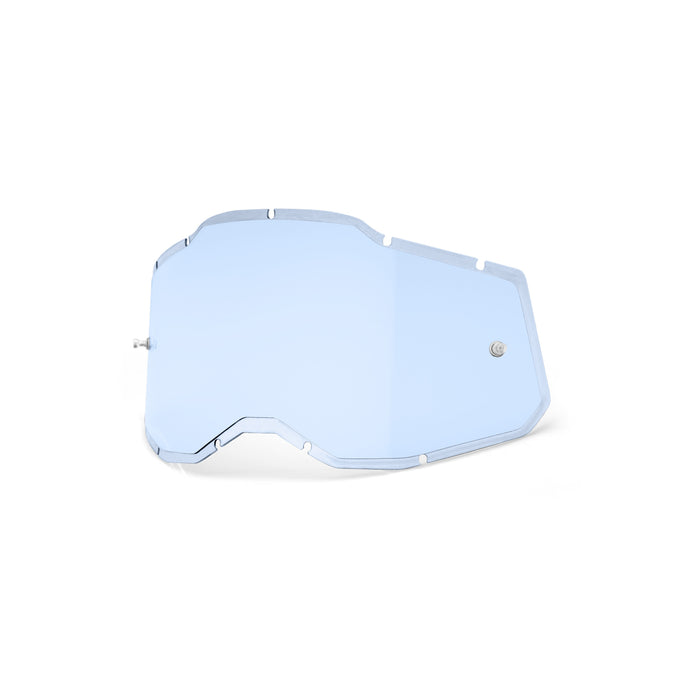 100% Goggle PLUS Replacement Lens - Injected - Compatible with Racecraft 2, Accuri 2, and Strata 2 Goggles