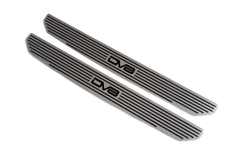 DV8 Offroad 2018-2019 compatible with Jeep Gladiator JL 2 Door Front Sill Plates D-JL-180014-SIL2