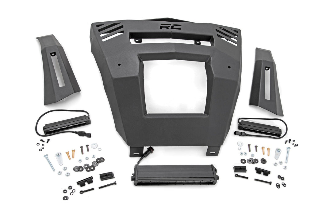 Rough Country Led Light Bumper Mount 12" And 6" Pair Combo Can-Am Defender Hd 8/Hd 9/Hd 10 97069