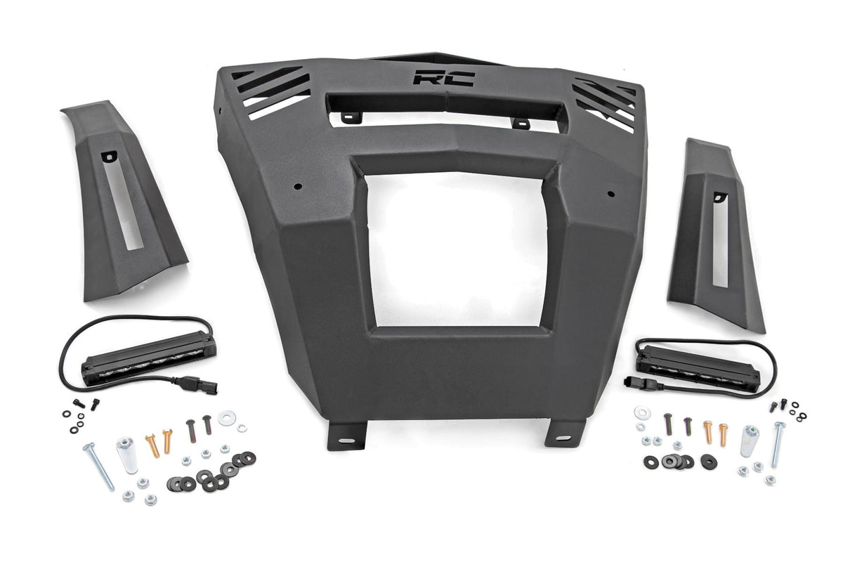 Rough Country Bumper Front 6" Black Slimline Led Pair Can-Am Defender Hd 8/Hd 9/Hd 10 97068