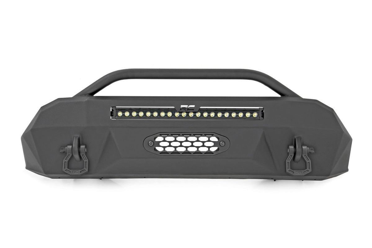 Rough Country Front Bumper Hybrid 20" Blk LED Fits toyotaTacoma 2WD/4WD (16-23) 10718