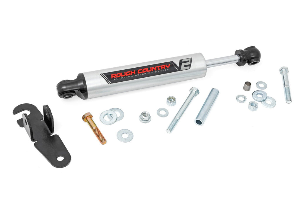 Rough Country V2 Steering Stabilizer Chevy/Gmc 2500Hd/3500Hd (16-23) 8730170
