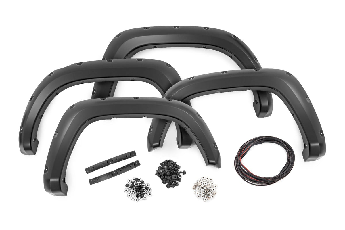 Rough Country Traditional Pocket Fender Flares Fits toyotaTacoma 2WD/4WD (16-23) F-T11621A