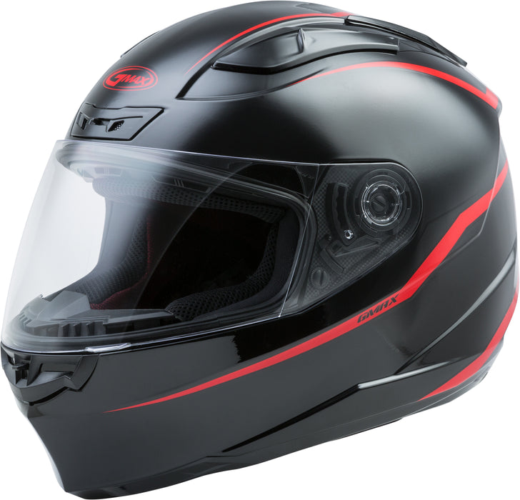 Gmax Ff-88 Full-Face Precept Helmet Black/Red Xl G1884037