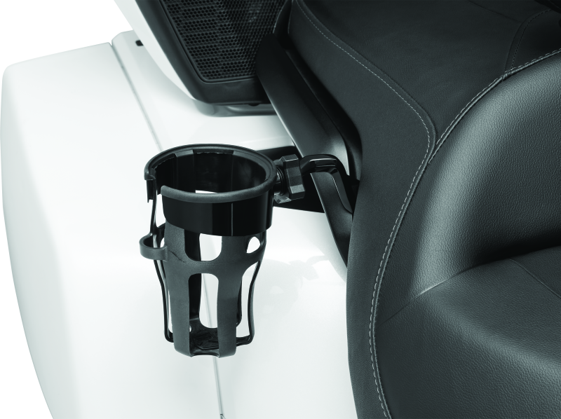 Kuryakyn Reflex Drink Holder-Passenger Mount Black 6493