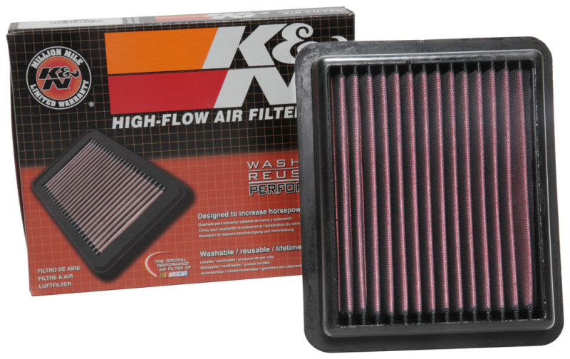 K&N 33-5072 Air Panel Filter for HONDA ACCORD L4-1.5L F/I, 2018