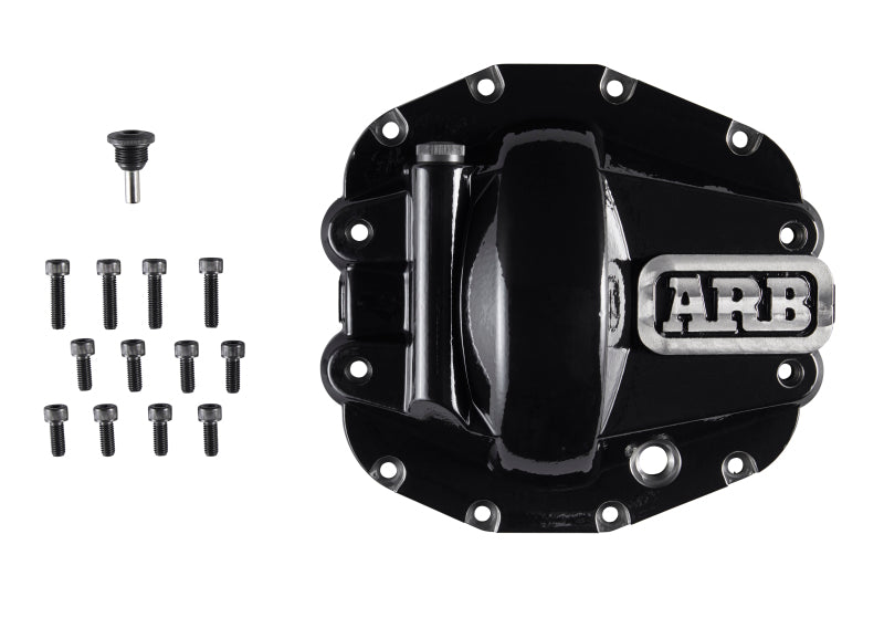ARB Diff Cover Blk, Fits Jeep JL Rubicon Front 0750011B