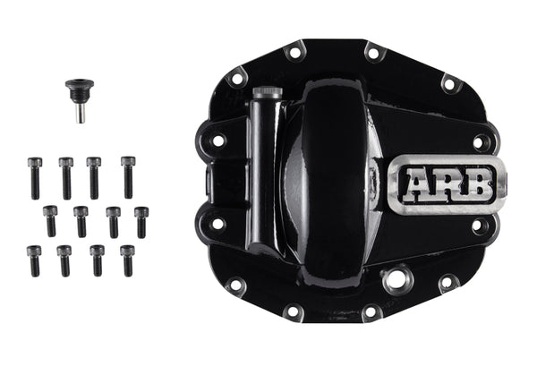 ARB Diff Cover Blk, Fits Jeep JL Rubicon Front 0750011B