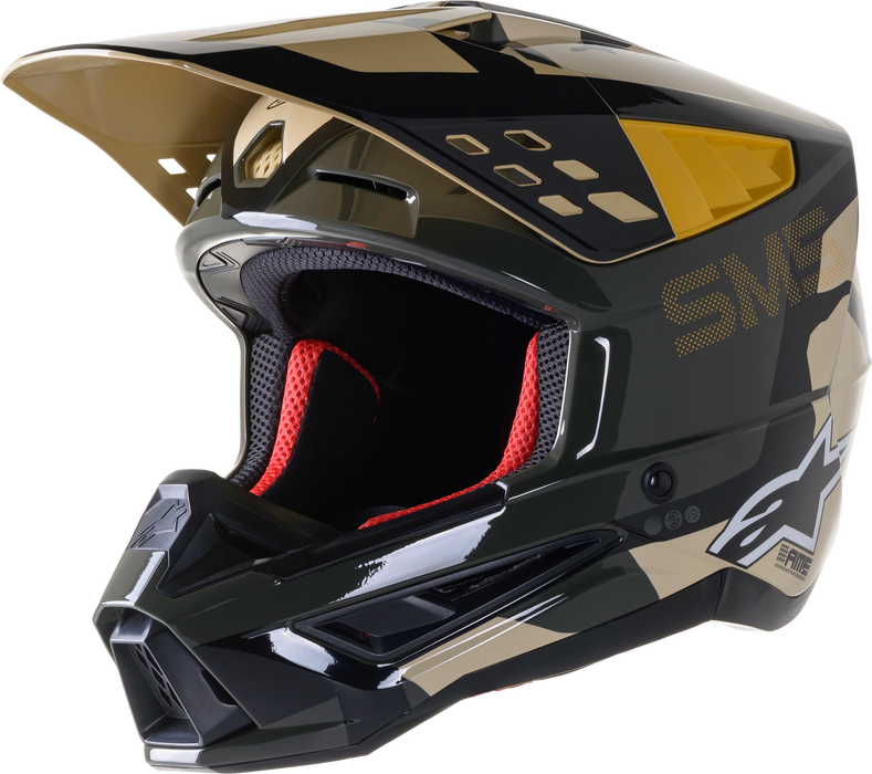 Alpinestars S-M5 Rover Helmet Sand/Tangerine/Camo Xl (8303921-8049-XL)