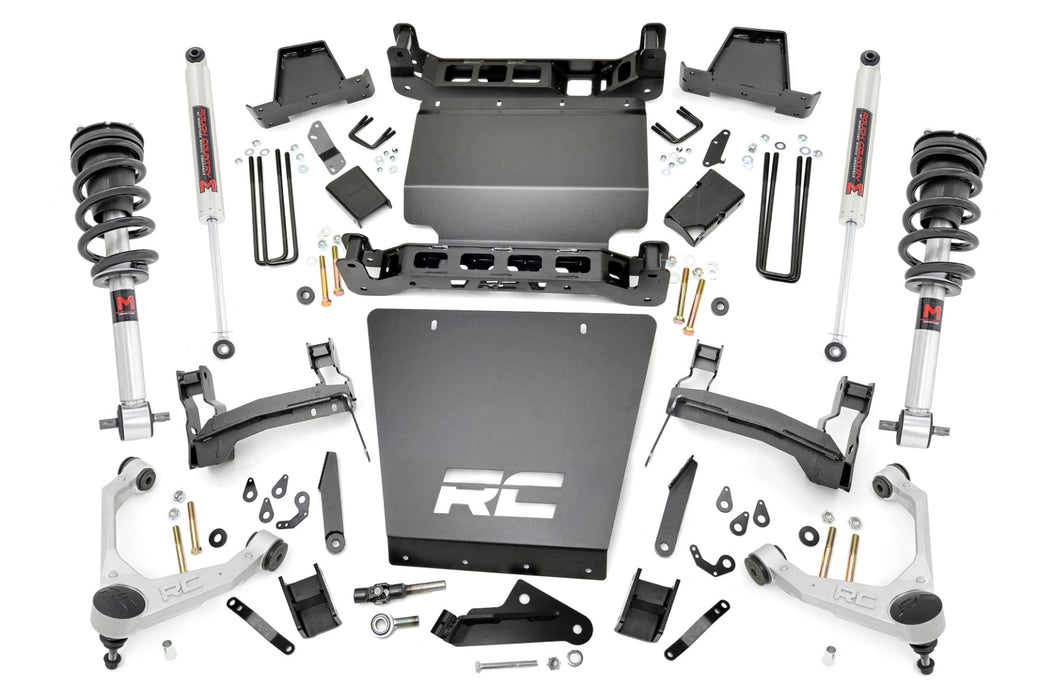 Rough Country 7 Inch Stamped Steel Lca Lift Kit Forged Uca Bracket M1 Struts/M1 Chevy/Gmc 1500 (16-18) 11640