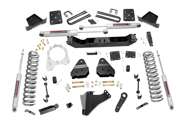 Rough Country 4.5 Inch Lift Kit Fits Ford F-250/F-350 Super Duty 4WD (2017-2022) 55020