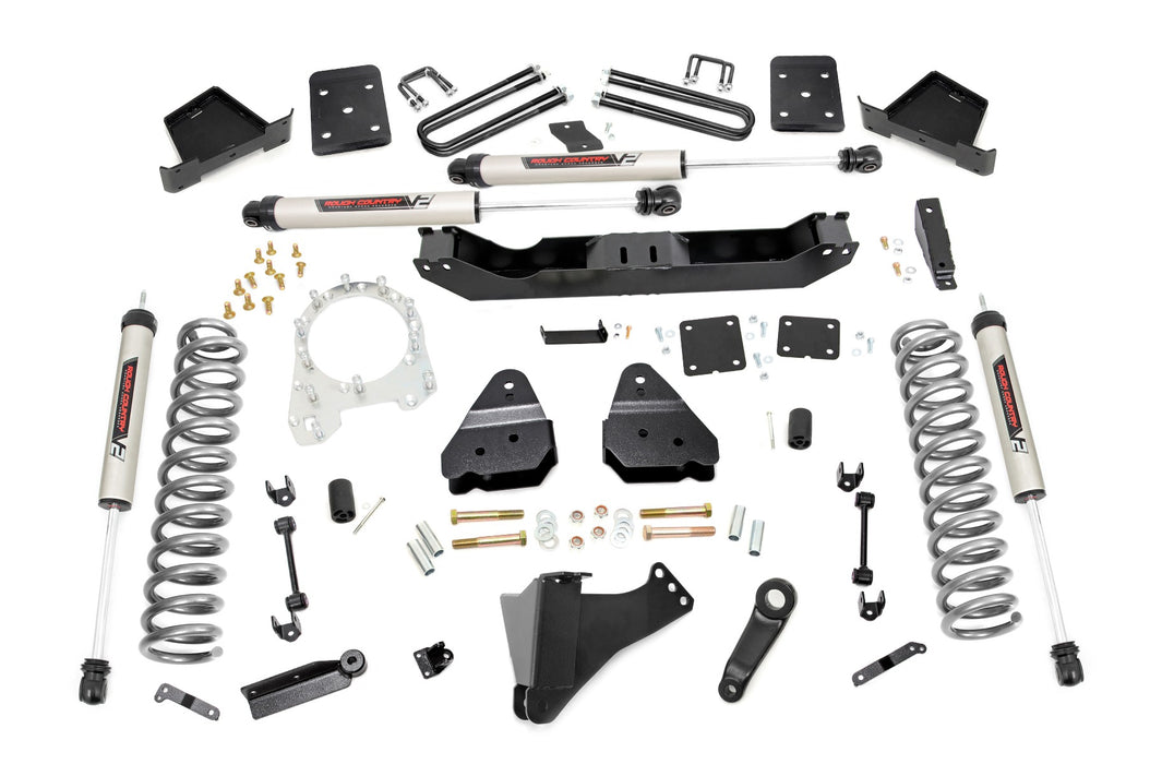 Rough Country 6 Inch Lift Kit Diesel No Ovld V2 Ford F-250/F-350 Super Duty (17-22) 50470