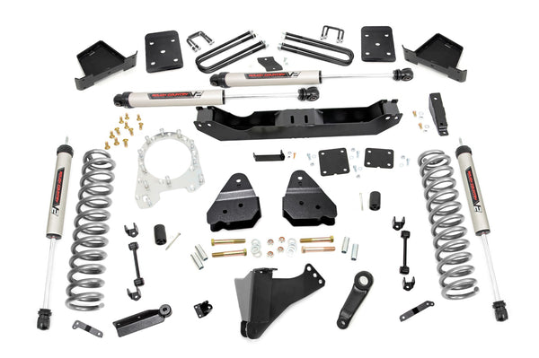 Rough Country 4.5 Inch Lift Kit V2 Shocks Fits Ford F-250/F-350 Super Duty (17-22) 50670