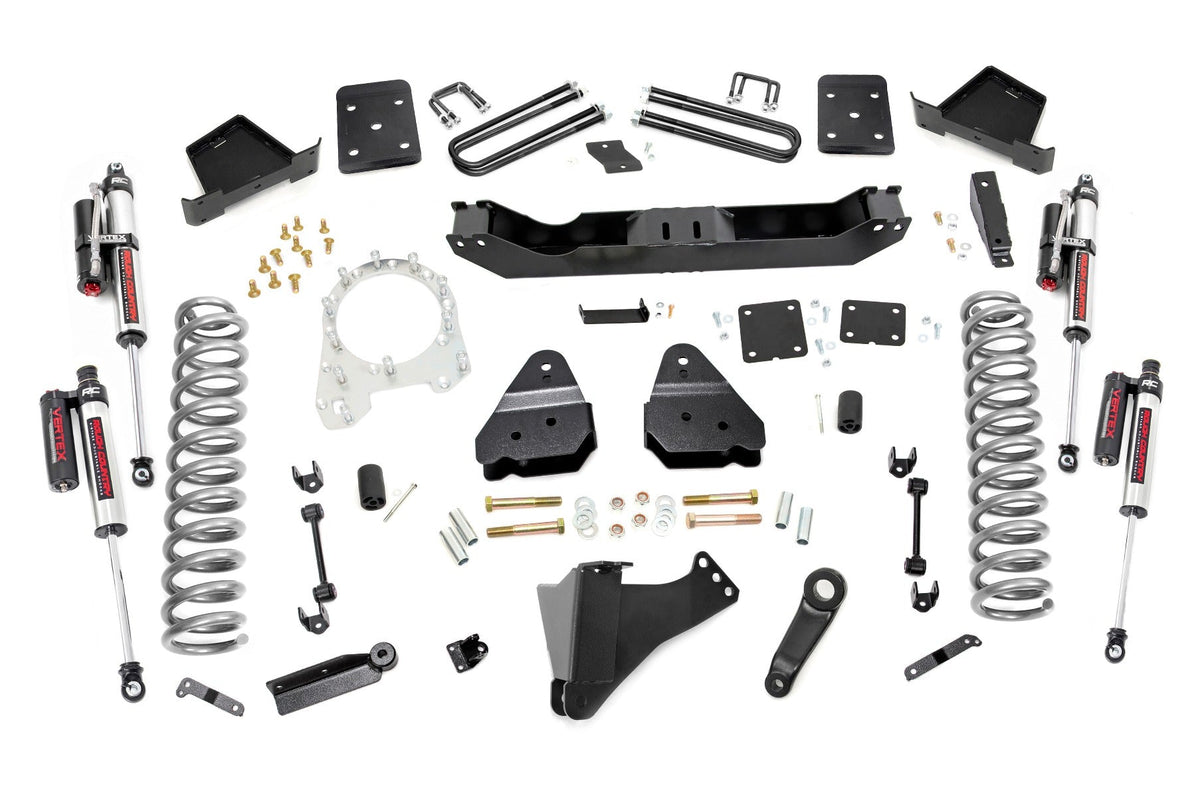 Rough Country 6 Inch Lift Kit Diesel Ovld Vertex Fits Ford F-250/F-350 Super Duty (17-22) 50350