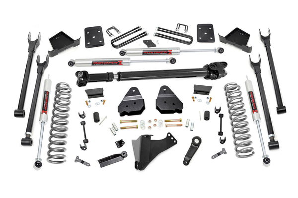 Rough Country 6 Inch Lift Kit 4-Link Ovld M1 Fits Ford F-250/F-350 Super Duty (17-22) 56041