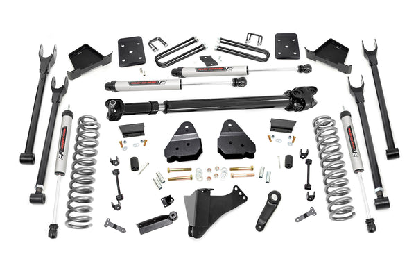 Rough Country 6 Inch Lift Kit Diesel 4 Link D/S V2 Fits Ford F-250/F-350 Super Duty (17-22) 50871