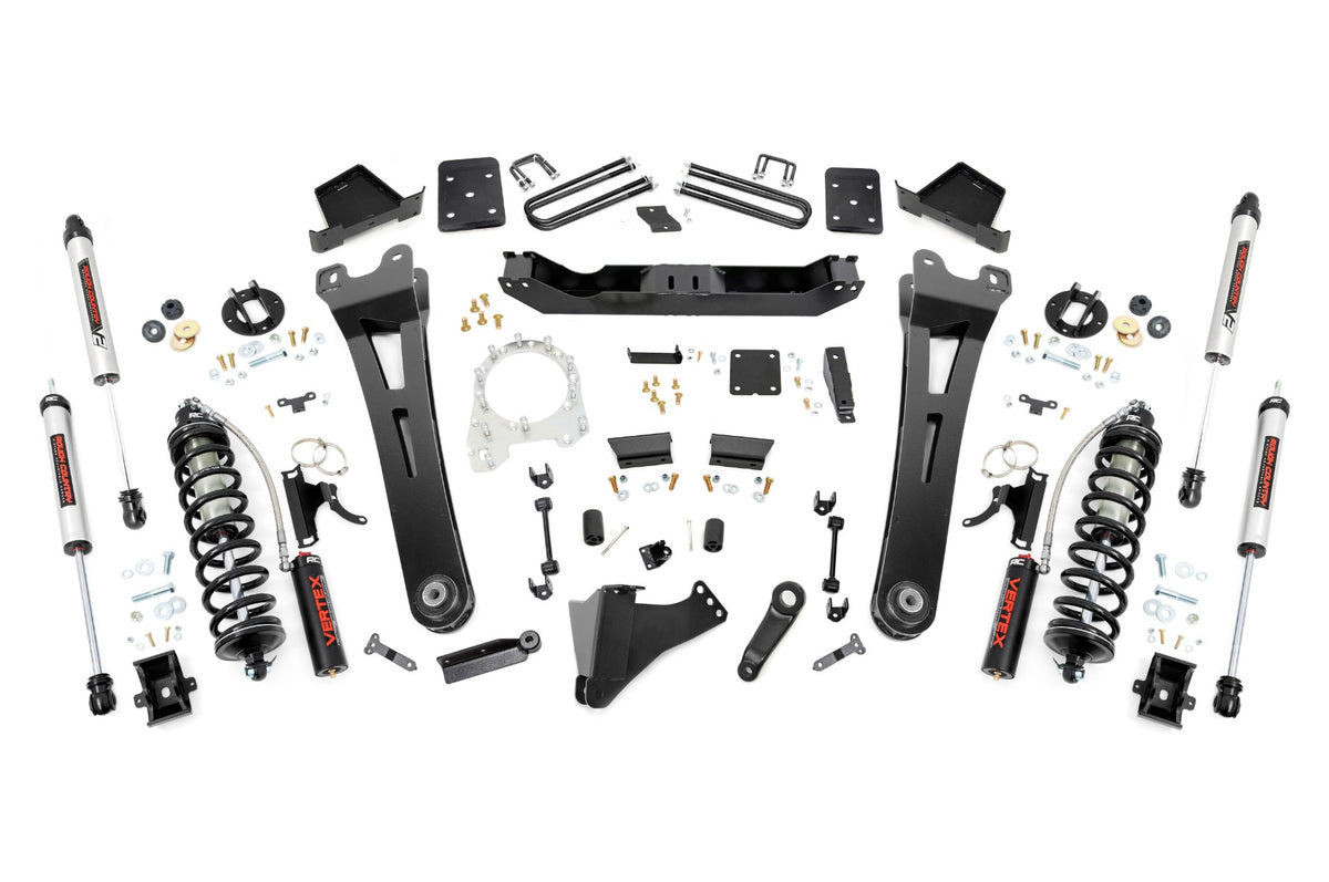 Rough Country 6 Inch Lift Kit R/A Ovlds C/O V2 Fits Ford F-250/F-350 Super Duty (17-22) 51258