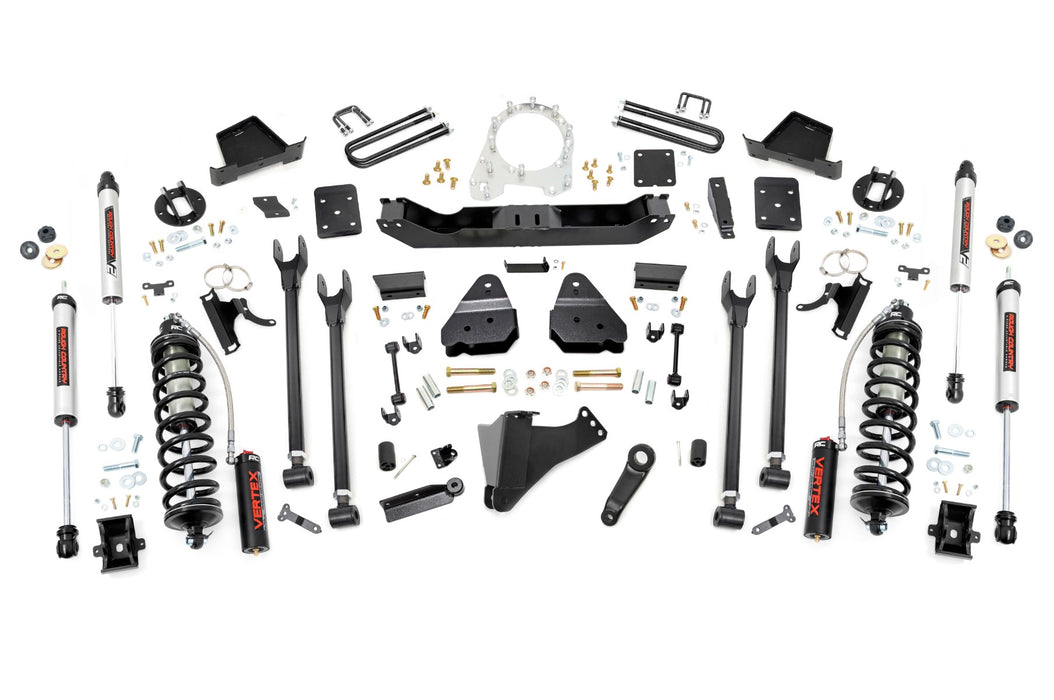Rough Country 6 Inch Lift Kit 4-Link Ovld C/O V2 Ford F-250/F-350 Super Duty (17-22) 56056