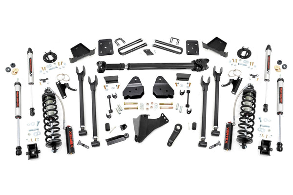 Rough Country 6 Inch Lift Kit Diesel 4-Link Fr D/S C/O V2 Fits Ford Super Duty (17-22) 50758
