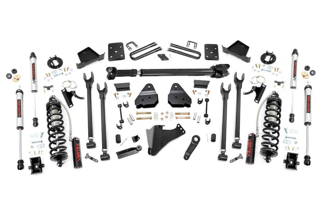 Rough Country 6 Inch Lift Kit Diesel 4 Link D/S C/O V2 Ford Super Duty (17-22) 50858