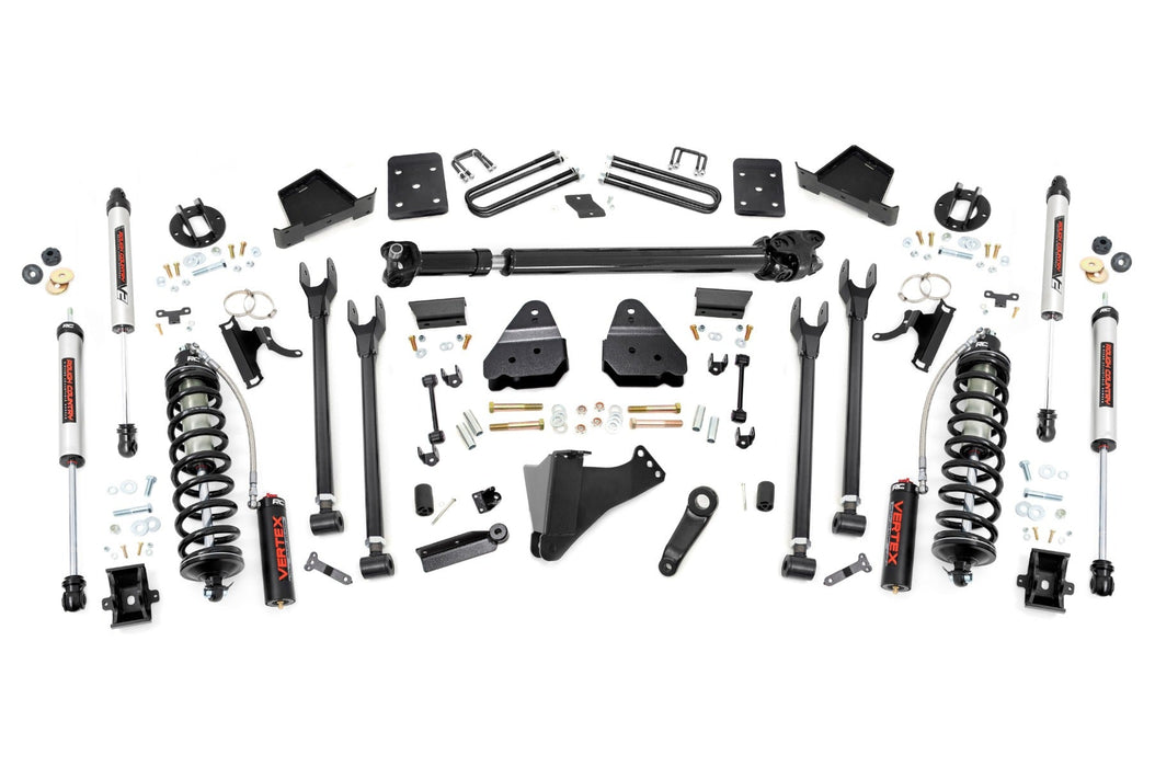 Rough Country 6 Inch Lift Kit 4-Link No Ovld D/S C/O V2 Ford Super Duty (17-22) 52658