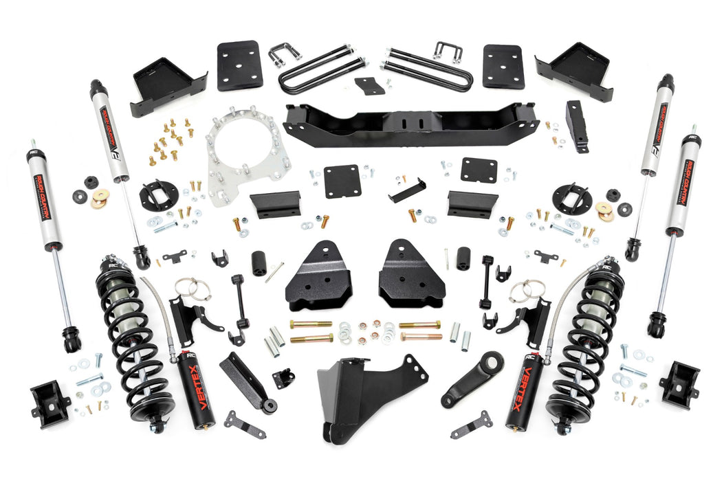 Rough Country 6 Inch Lift Kit Diesel No Ovld C/O V2 Ford F-250/F-350 Super Duty (17-22) 50456