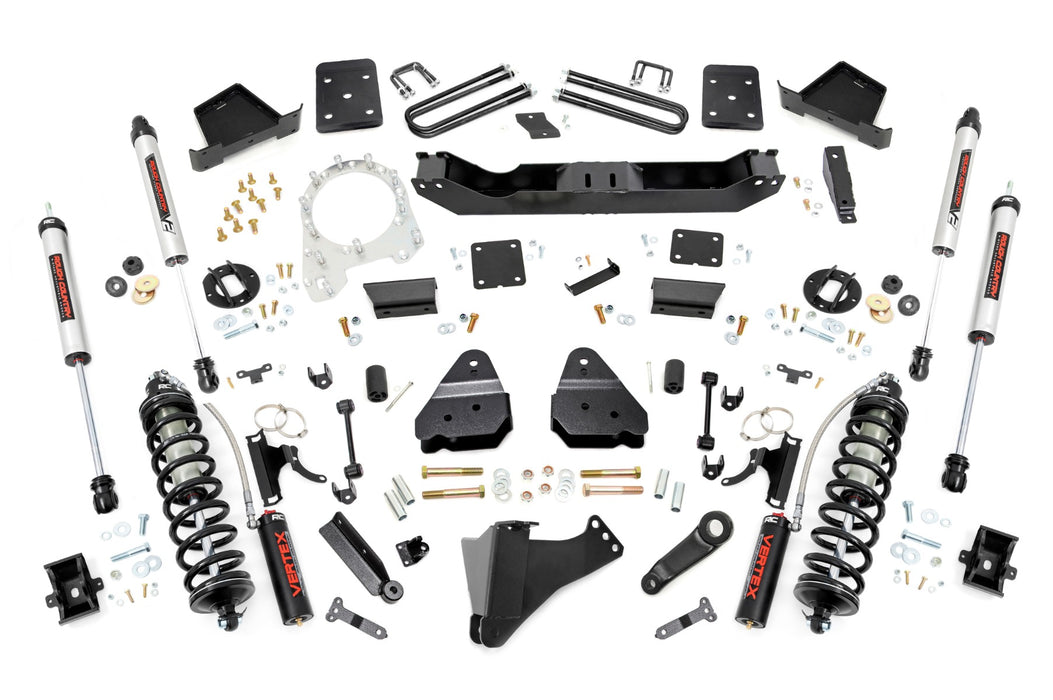 Rough Country 6 Inch Lift Kit Ovlds C/O V2 Ford F-250/F-350 Super Duty (17-22) 51756