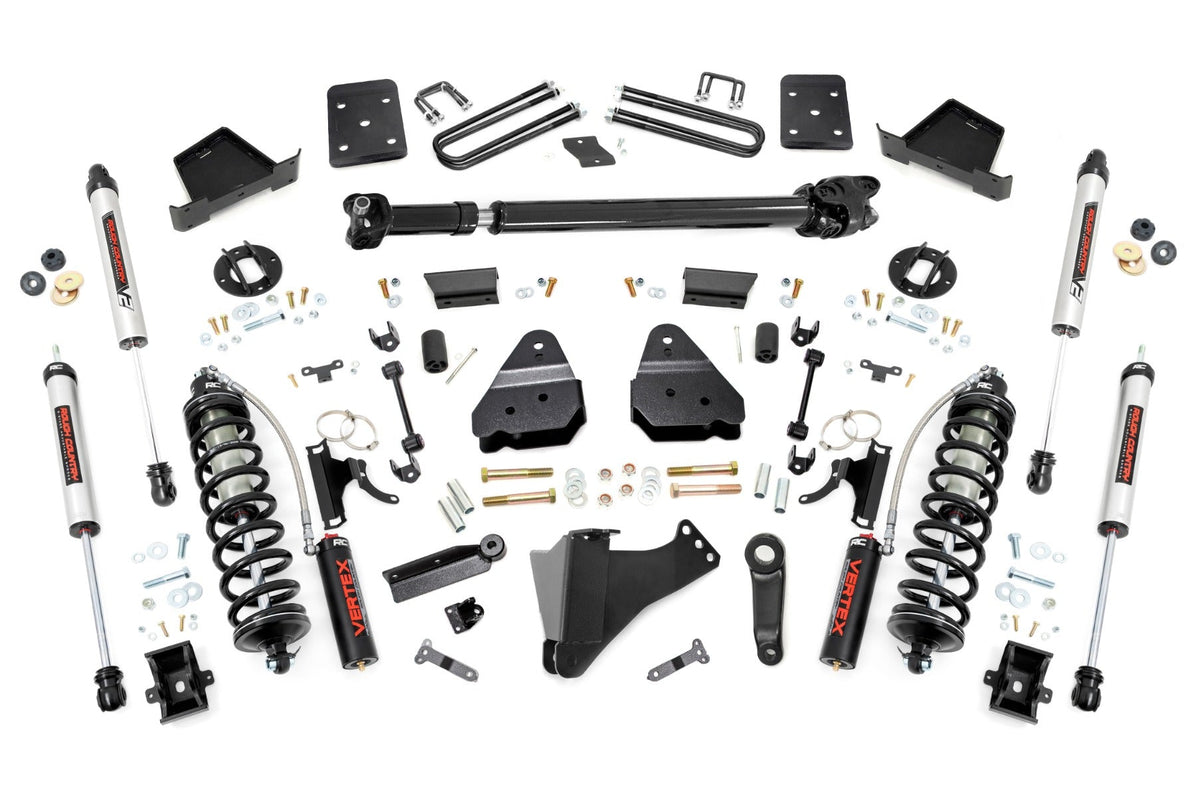 Rough Country 6 Inch Lift Kit Diesel Fr D/S C/O V2 Fits Ford F-250/F-350 Super Duty (17-22) 50458