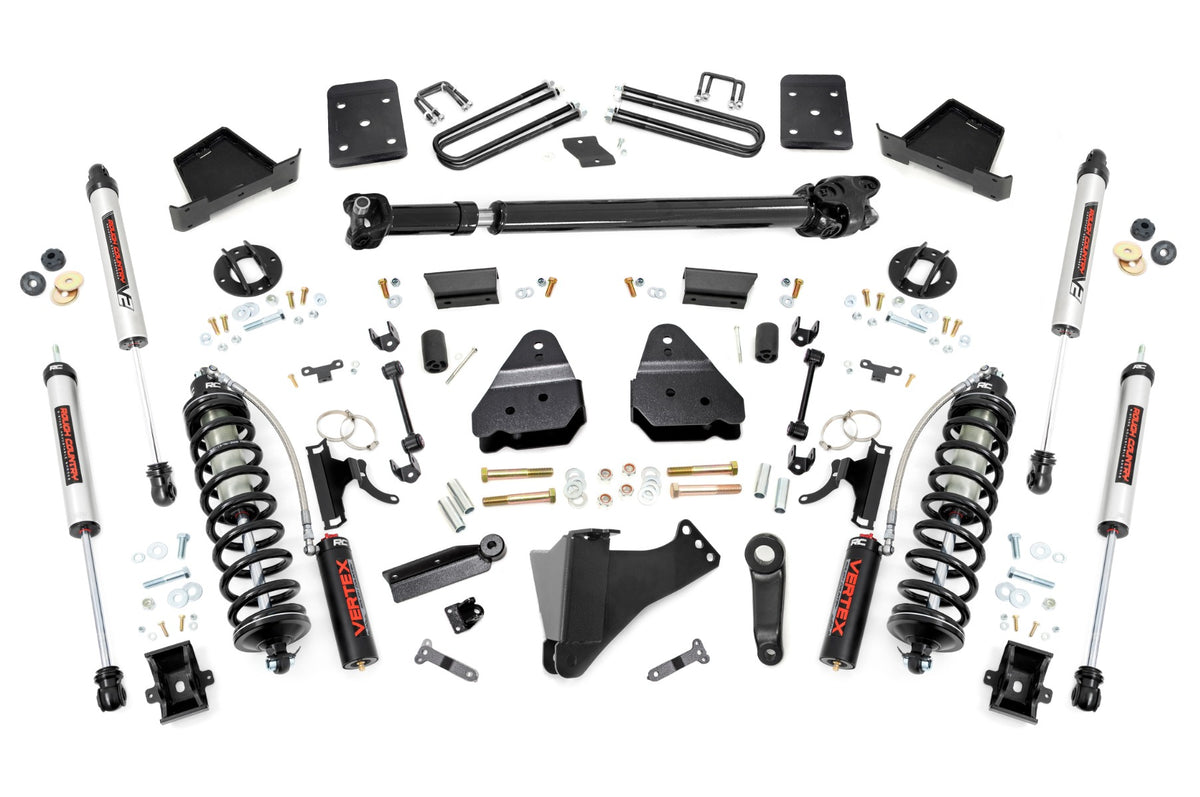 Rough Country 6 Inch Lift Kit No Ovlds D/S C/O V2 Fits Ford F-250/F-350 Super Duty (17-22) 51358
