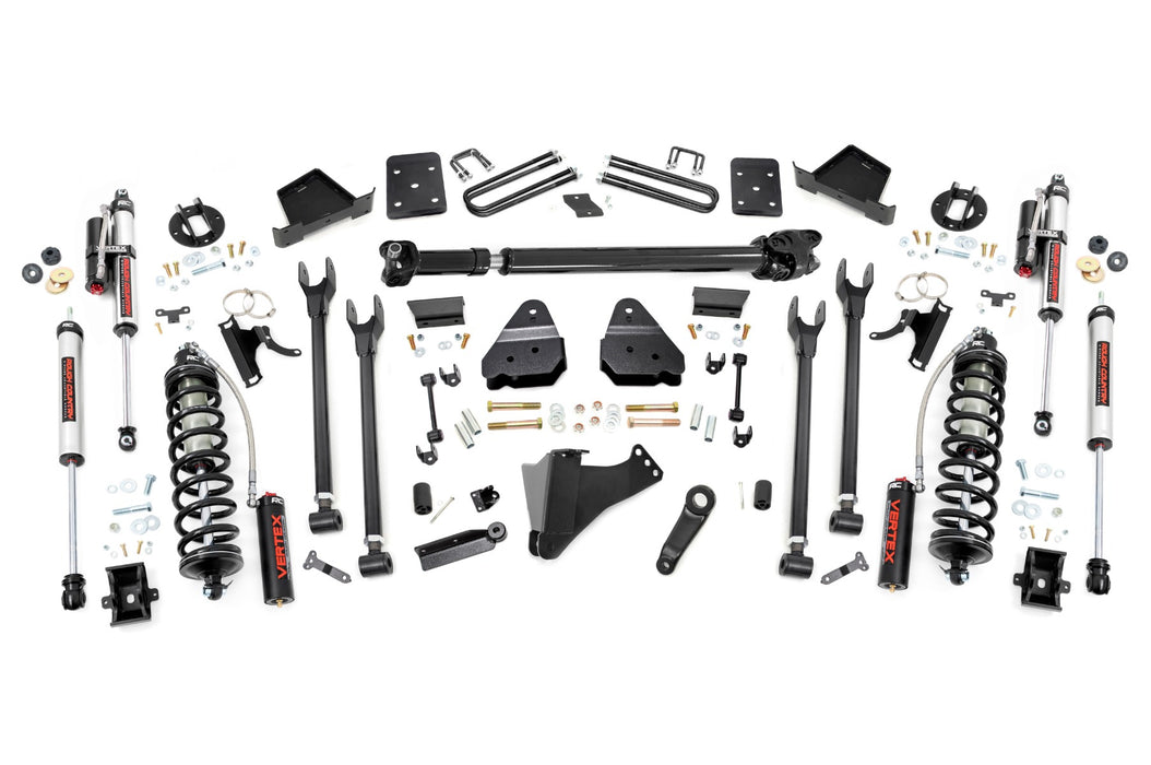 Rough Country 6 Inch Lift Kit Diesel 4-Link Fr D/S C/O Vertex Ford Super Duty (17-22) 50759