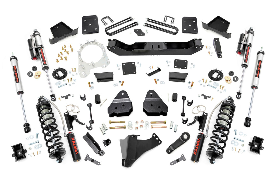 Rough Country 6 Inch Lift Kit Diesel Ovld C/O Vertex Ford F-250/F-350 Super Duty (17-22) 50357