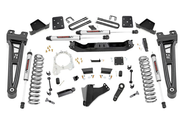 Rough Country 6 Inch Lift Kit R/A Ovlds V2 Fits Ford F-250/F-350 Super Duty (17-22) 51270
