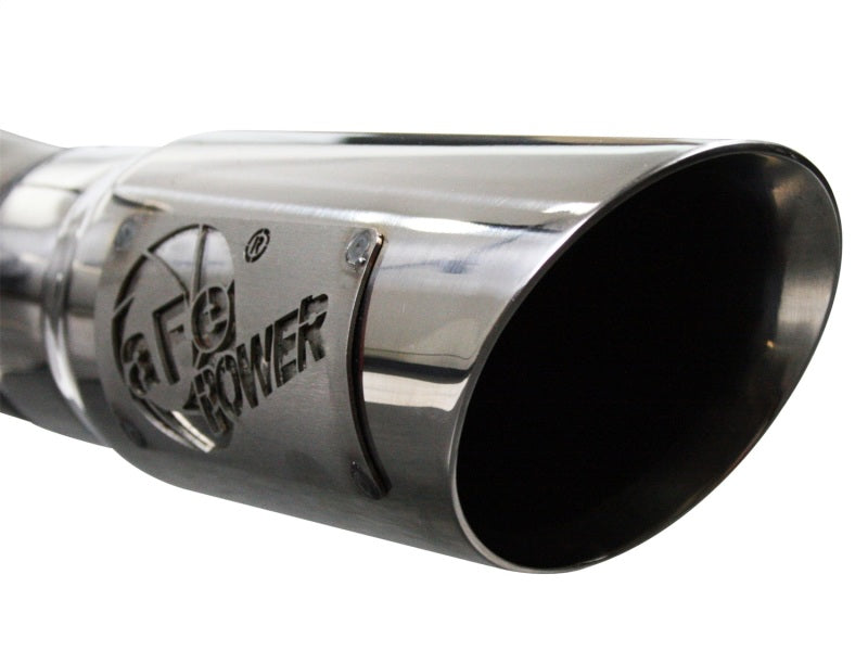 aFe MACHForce XP Exhausts Cat-Back SS-409 EXH CB compatible with Jeep Wrangler 4Dr 2012 V6-3.6L 49-46211