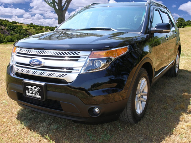 Stampede 2011-2015 Ford Explorer Excludes Sport Model Vigilante Premium Hood Protector Smoke 2151-2