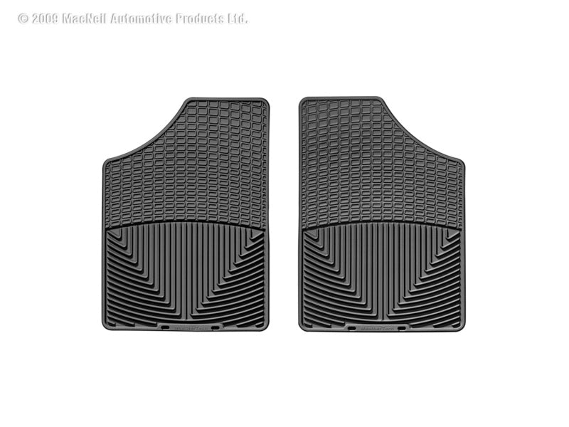 WeatherTech 01 Hyundai XG 300 Front Rubber Mats Black W4