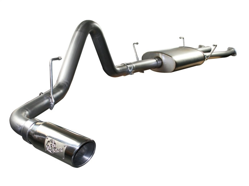 aFe MACHForce XP Exhausts Cat-Back SS-409 EXH CB Toyota Tundra 07-09 V8-4.7L (pol tip) 49-46009-P