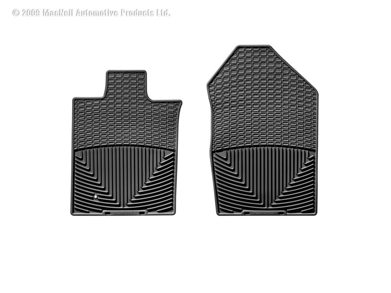 WeatherTech 06-09 Ford Fusion Front Rubber Mats Black W97