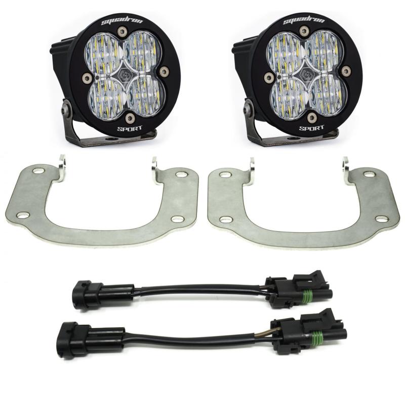 Baja Designs 17-18 Compatible with Nissan Titan Sport Fog Pocket Kit 447501