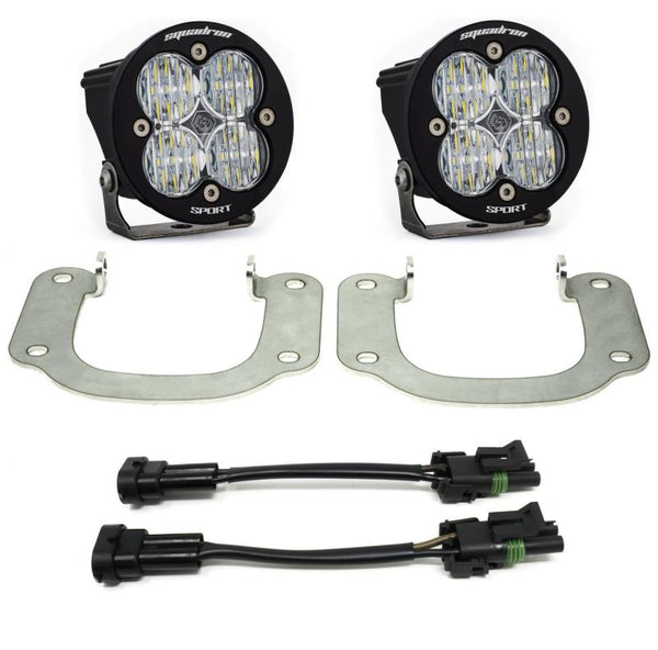 Baja Designs 17-18 Compatible with Nissan Titan Sport Fog Pocket Kit 447501