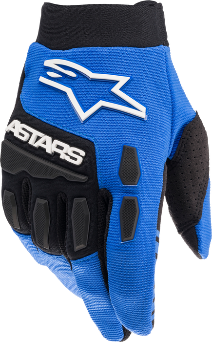 Alpinestars Youth & Kids Full Bore Gloves Blue/Black Y3Xs (3543622-713-3XS)