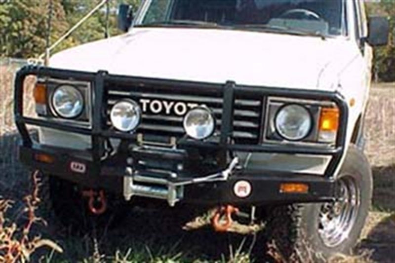 Arb 4X4 Accessories 3410100 Front Deluxe Bull Bar Winch Mount Bumper Fits select: 1980-1989 TOYOTA LAND CRUISER